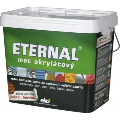 Eternal Mat akrylátový 10 kg tmavě šedá – Zbozi.Blesk.cz