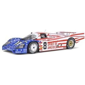 Solido 1: 18 Porsche 956LH SPIRIT OF AMERICA24H Льо Ман 1986 No8 FOLLMER/MORTON/MILLER