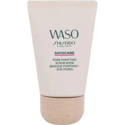 Shiseido Waso Satocane ексфолираща маска за проблемна кожа 80 ml за жени