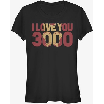 ZOOT. Fan Marvel Iron Man I Love You 3000 T-shirt ZOOT. Fan | Cheren | ЖЕНИ | L