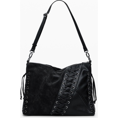 Desigual štýlová dámska kabelka 35.0X26.0X10.0cm Čierna