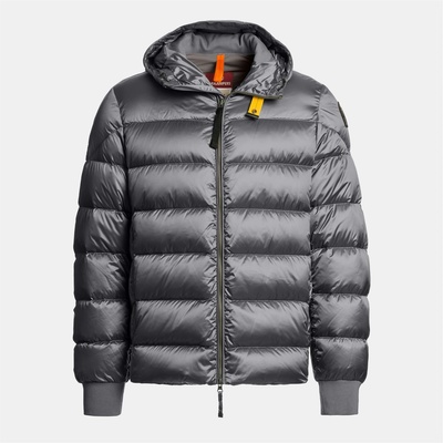Parajumpers Яке PARAJUMPERS Men's Pharell Water Resistant Duck Down Short Puffer Jacket - Pewter 735