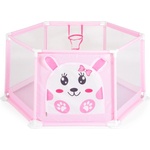 Moni Toys Кошара за игра 146 cm с 50 топки pink - 7061B (111939)
