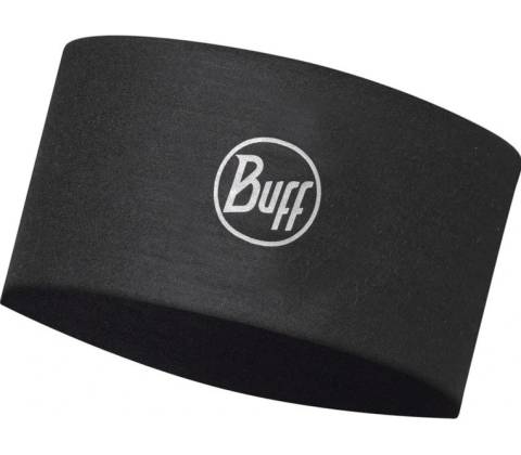 Buff Coolnet UV Wide Headband solid black