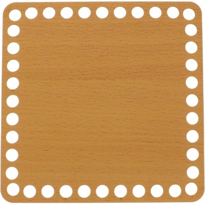 Dno na košík ČTVEREC 15X15 cm BUK typ F2