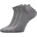 Lonka ponožky Desi 3 pár světle šedá