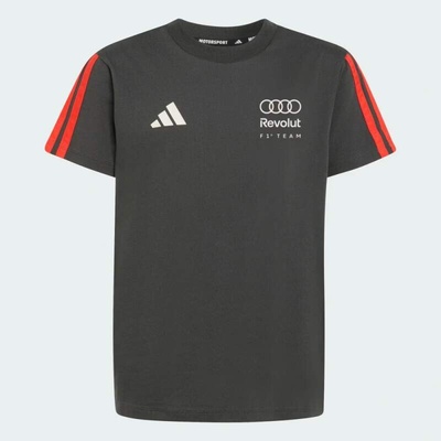 adidas Audi F1 dětské tričko DNA print grey F1 Team 2026