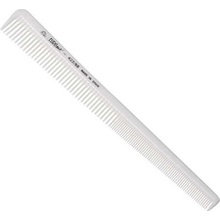 Captain Cook 07441/82 Barber Comb Ivory biely kombinovaný hrebeň 18 cm