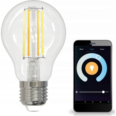 Polux LED žárovka Smart LED E27 A60 7W vícebarevná