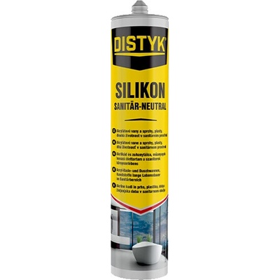 Distyk Sanitárny silikón 280 ml biela