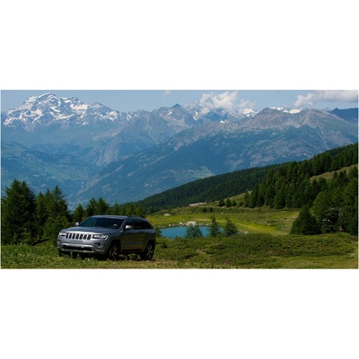 Foto-obraz fotografie na skle terénny automobil 100x50 cm