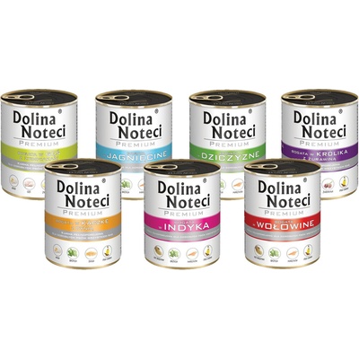 Dolina Noteci Premium mix príchutí bez rýb a kuracieho mäsa 10 x 400 g