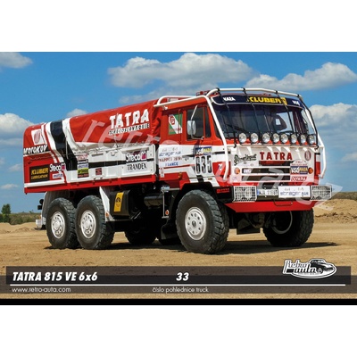 Pohlednice TRUCK č. 33 - TATRA 815 VE 6x6