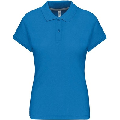 Kariban K242 Dámske piqué polo modrá Tropical