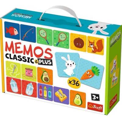 Trefl - Puzzle Pexeso Maxi: Classic&Plus Logic - 1 - 39 piese
