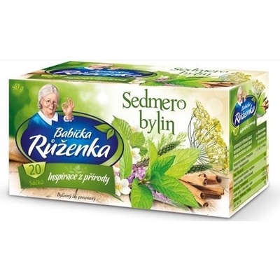 Babička Růženka Sedmero bylin s ženšenem 20 x 2 g