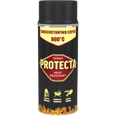 PROTECTA СПРЕЙ ТОПЛОУСТОЙЧИВ protecta 0.400л ЧЕРЕН (80-104490)