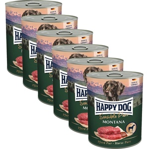 Happy Dog Pferd Pure Montana - 6 x 800 г / конь