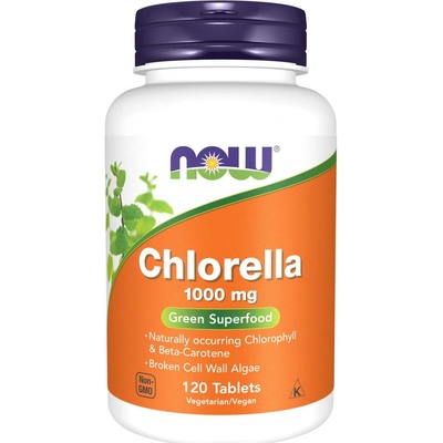 NOW Chlorella 1000 mg 120 tabliet