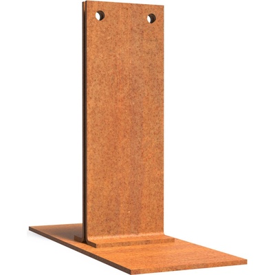 Steel design Cortenová základna k lemovce 39 cm