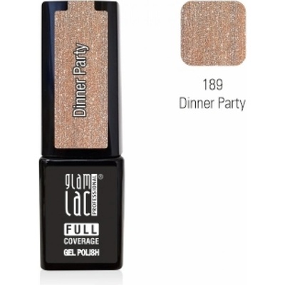 GlamLac Gel lak zlatý 189 Dinner Party 6 ml
