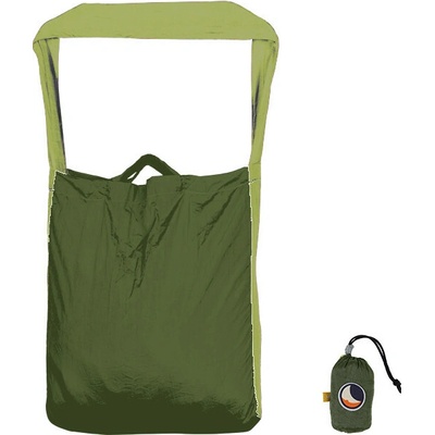 Ticket to the moon ECO BAG MEDIUM - TAŠKA M - ARMÁDNÍ ZELENÁ/JABLEČNÁ ZELENÁ TMEBMR2475