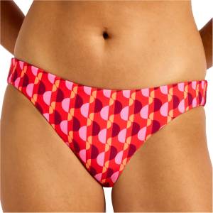 Seafolly Дамско бикини долнище Seafolly Women's Sorrento Reversible Hipster Bikini bottom - Flame - размер 34 (EU) (150-5784-0112)