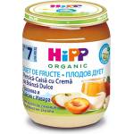 HiPP Био Плодов дует Праскови и кайсии с извара 160 гр. - 7м+