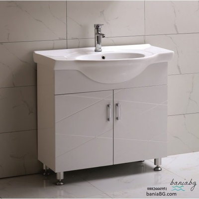 Inter Ceramic Долен стоящ pvc шкаф за баня icp 8585