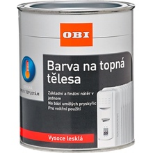 OBI Barva na topná tělesa bílá lesklá 375 ml