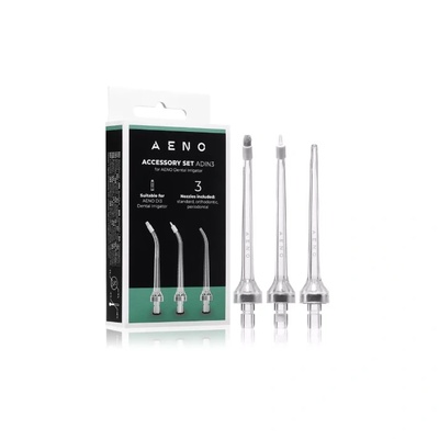 AENO Иригаторни дюзи, aeno, Стандартна дюза, Ортодонтска дюза, Пародонтална дюза (adin3)
