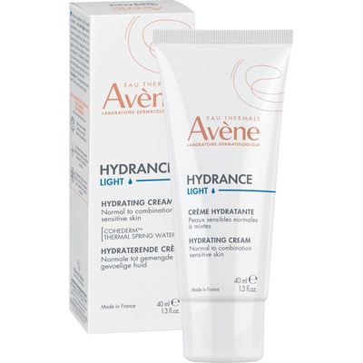 Avène Hydrance Лек хидратиращ крем за лице, 40 ml
