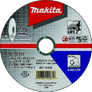 Makita диск за рязане на стомана 125x1.6x22.23 мм B-35134 (B-35134)