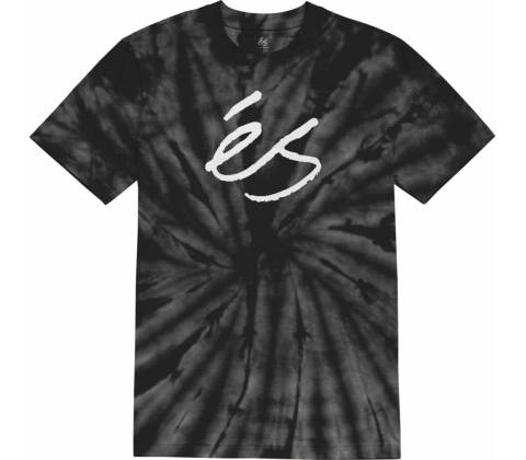 És Script Tye Dye Black