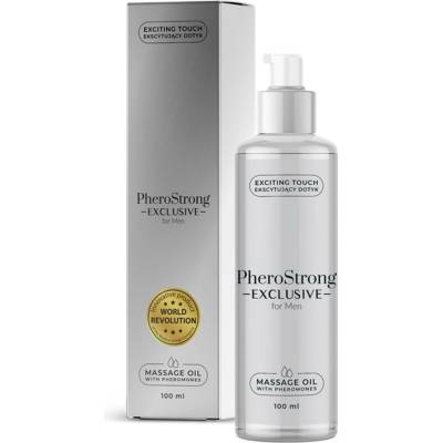 PheroStrong Exclusive for Men Masážní olej 100 ml