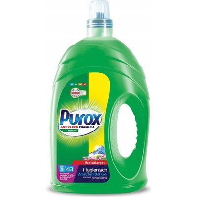 Purox gel na praní barevného prádla 4,3 l 143 PD