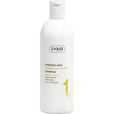 Ziaja Šampon na poškozené vlasy Banánový květ Shampoo 400 ml