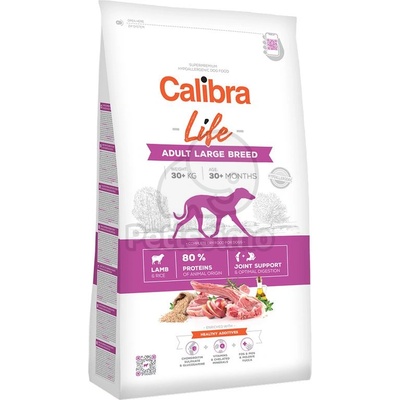 Calibra Life Hypoallergenic Adult Large суха храна за кучета - агнешко 12 кг