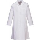 Portwest 2206 Plášť potravinársky pánsky s tromi vreckami Biela
