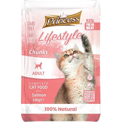 Princess lifestyle chunks losos 100 g