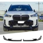  Добавка предна броня за BMW X5 G05 (2023+) M-Performance - черен гланц (A-BMW-0234)