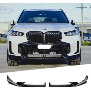  Добавка предна броня за BMW X5 G05 (2023+) M-Performance - черен гланц (A-BMW-0234)
