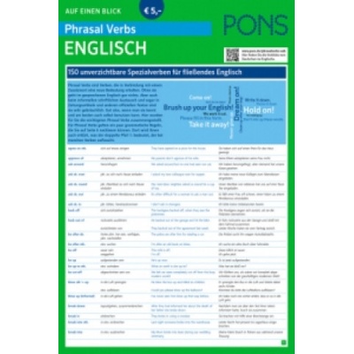 PONS Phrasal Verbs auf einen Blick Englisch
