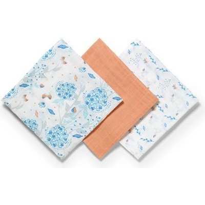 Baby Ono mušelínové Super soft oranžová 3 ks