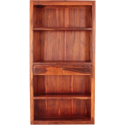 indickynabytek.cz Knihovna Tina 100x190x35 z masivu palisandr/sheesham