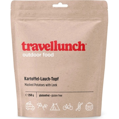 Travellunch Безглутеново картофено пюре с праз без глутен 250 гр