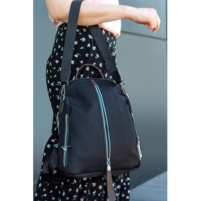 narmart Дамска ежедневна чанта-раница - Черна 20230704173 (385059_Черно)