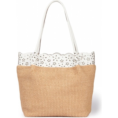 Roberta Gandolfi kabelka DILETTA shopper bianco