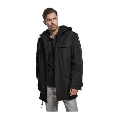 Brandit Мъжка парка с качулка в черен цвят Brandit Flag MODEL776 SALE - , размер 60 / 5XL