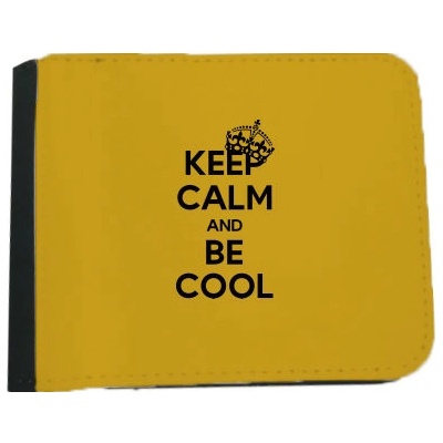 Keep Calm pánská peněženka and bee cool